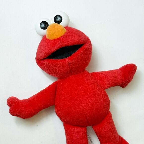 2002‎ Fisher Price Sesame Street Elmo Plush Soft Toy Stuffed Animal Vintage - Picture 1 of 7